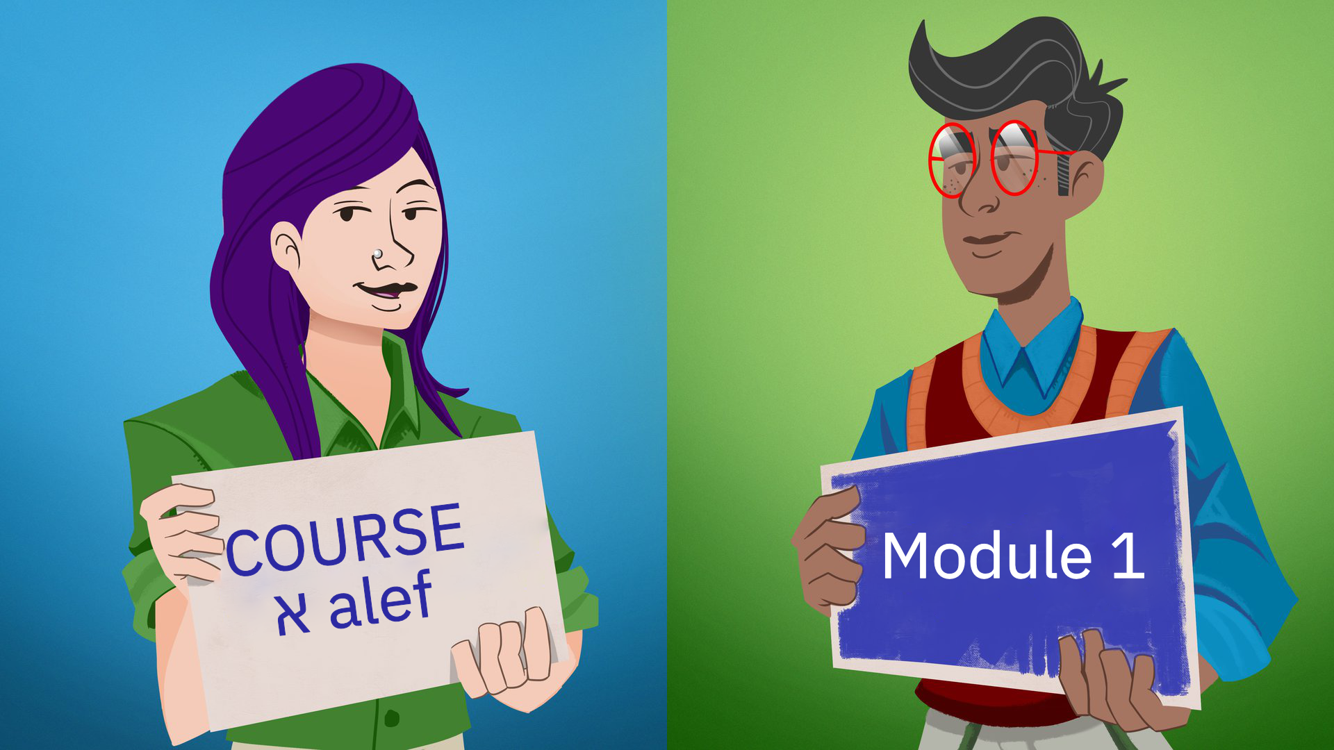 Alef unit 1: first steps in Hebrew alphabet copy 1